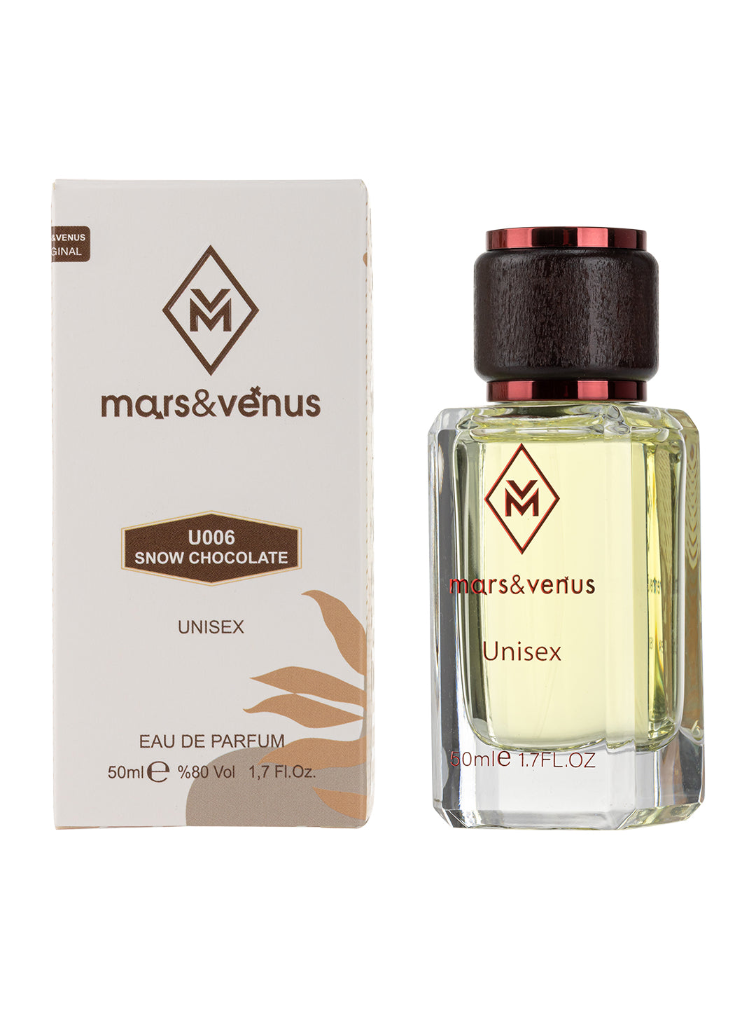 SNOW CHOCOLATE U006 EAU DE PARFUM 50 ML BY MARS&VENUS