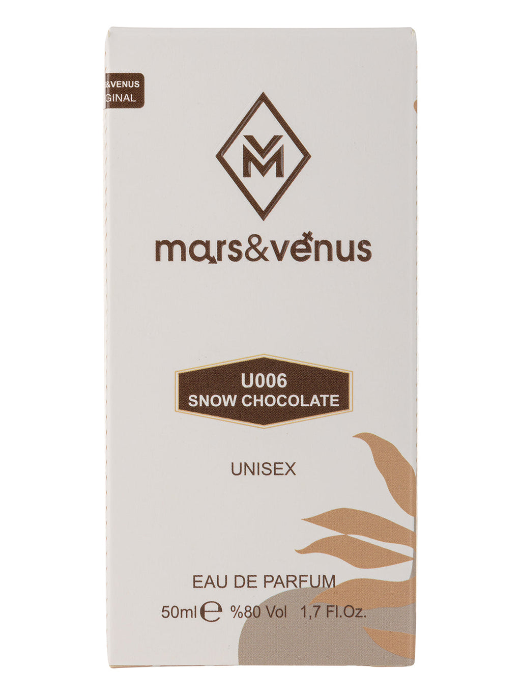 SNOW CHOCOLATE U006 EAU DE PARFUM 50 ML BY MARS&VENUS