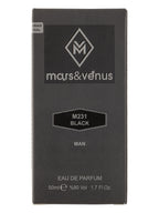 BLACK M231 EAU DE PARFUM 50 ML BY MARS&VENUS