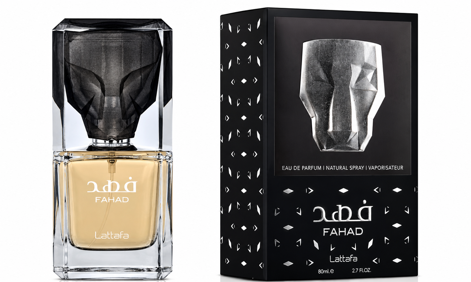 Lattafa Fahad Eau de Parfum 80 ml – Fruchtig-Würziger Herrenduft | Aromatisch & Modern