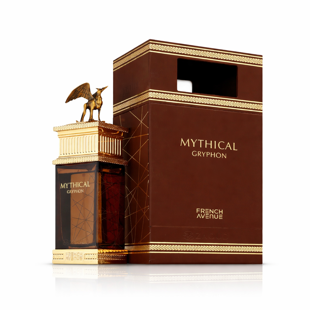 Maison Asrar Legacy Eau de Parfum 100 ml, orientalisch-blumiger Unisex-Duft, eleganter blauer Flakon mit goldenen Details