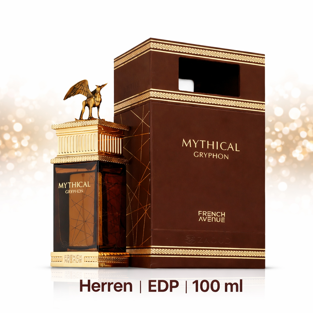 Maison Asrar Legacy Eau de Parfum 100 ml, orientalisch-blumiger Unisex-Duft, eleganter blauer Flakon mit goldenen Details