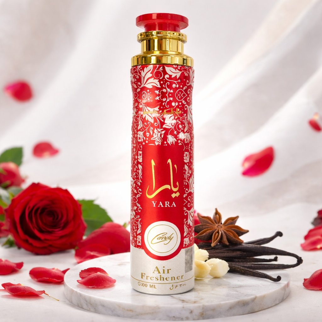 Lattafa Air Freshener 300 ml – Orientalischer Raumduft | Angham | Eclaire | Art of Universe | Pisa | Yara Tous | Yara | Yara Candy | Khamrah Dukhan | Art of Nature II | Victoria | Teriaq
