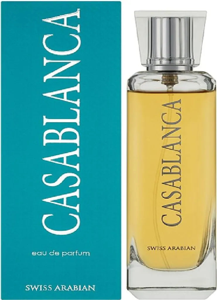 Swiss Arabian Casablanca Eau de Parfum 100 ml – Süß-Fruchtiger Unisex-duft | Warm & Verführerisch