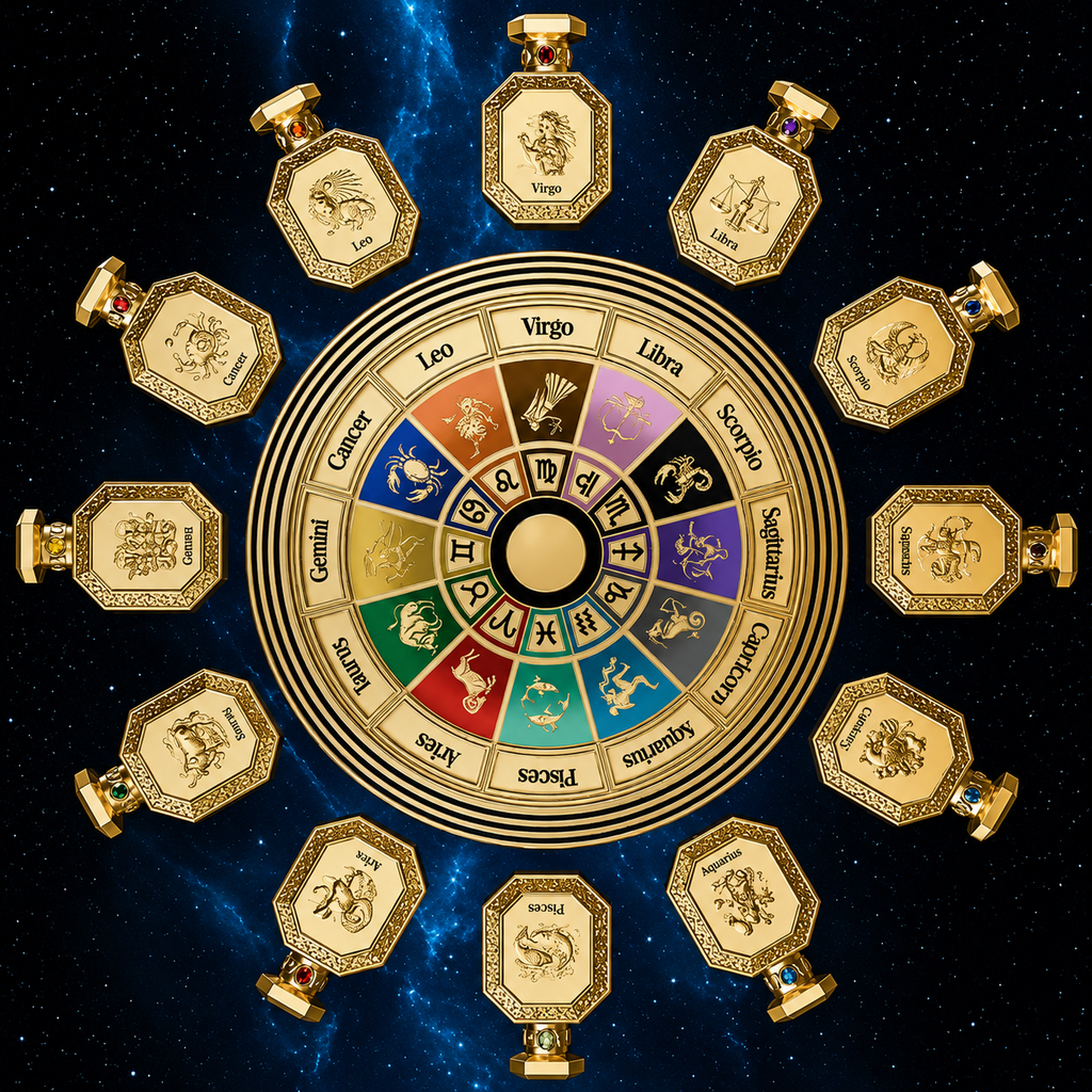 French Avenue Genesis Zodiac Collection Geschenkset – 12 x 30 ml Eau de Parfum | Exklusive Sternzeichen-Kollektion