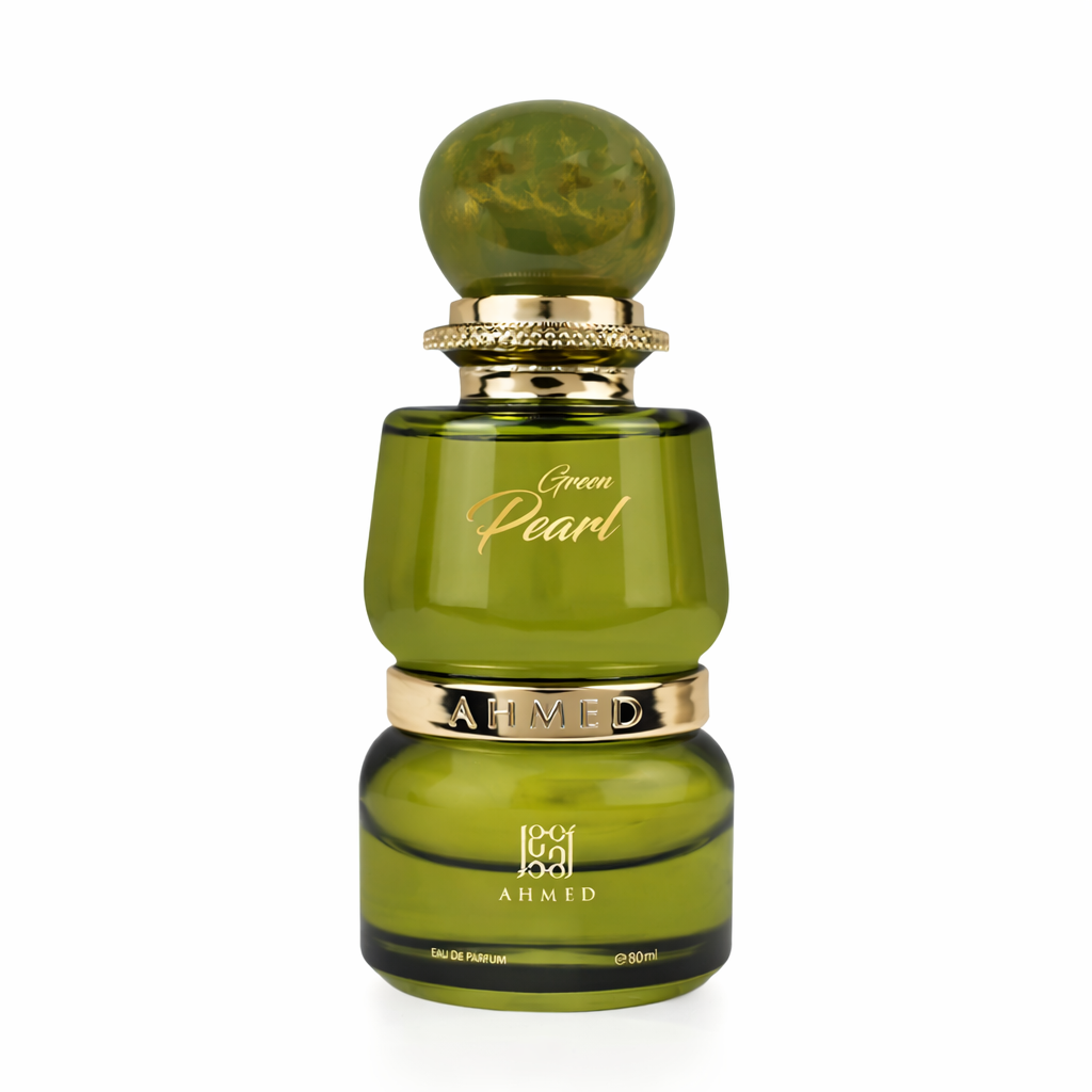 Ahmed Al Maghribi Green Pearl Eau de Parfum 80 ml – Frisch-Holziger Unisex Duft | Elegant & Modern