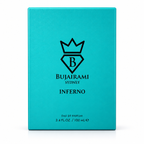 Bujairami Inferno Extrait de Parfum 100 ml – Fruchtig-Holziger Unisex Duft | Exotisch & Intensiv