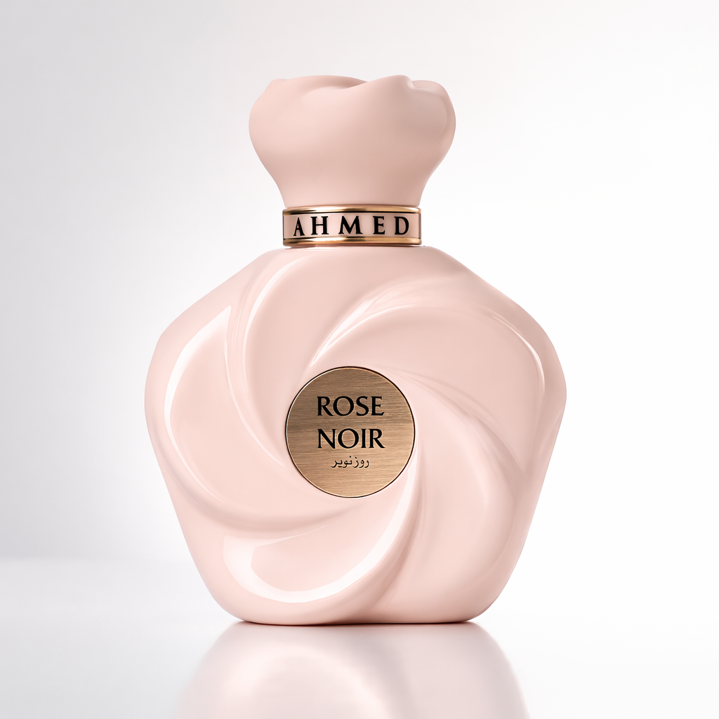 Ahmed Al Maghribi Rose Noir Eau de Parfum 100 ml – Blumig-Holziger Unisex Duft | Elegant & Sinnlich