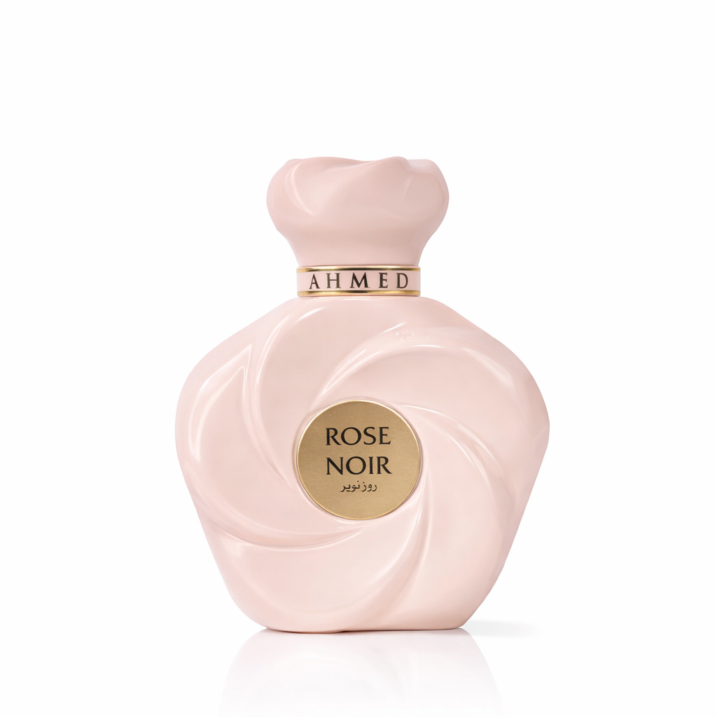 Ahmed Al Maghribi Rose Noir Eau de Parfum 100 ml – Blumig-Holziger Unisex Duft | Elegant & Sinnlich