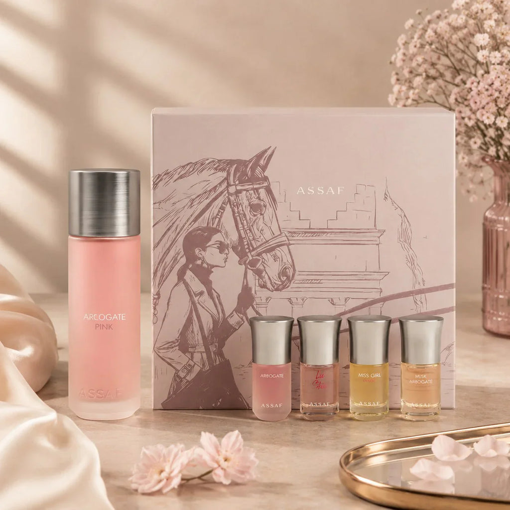 Assaf Arrogate Pink Collection Geschenkset | Blumig & Feminin