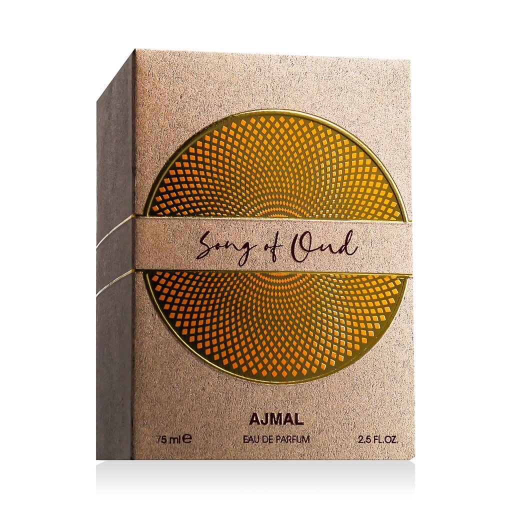 Ajmal Song of Oud Eau de Parfum 75 ml – Würzig-Holziger Unisex Duft | Frisch & Orientalisch