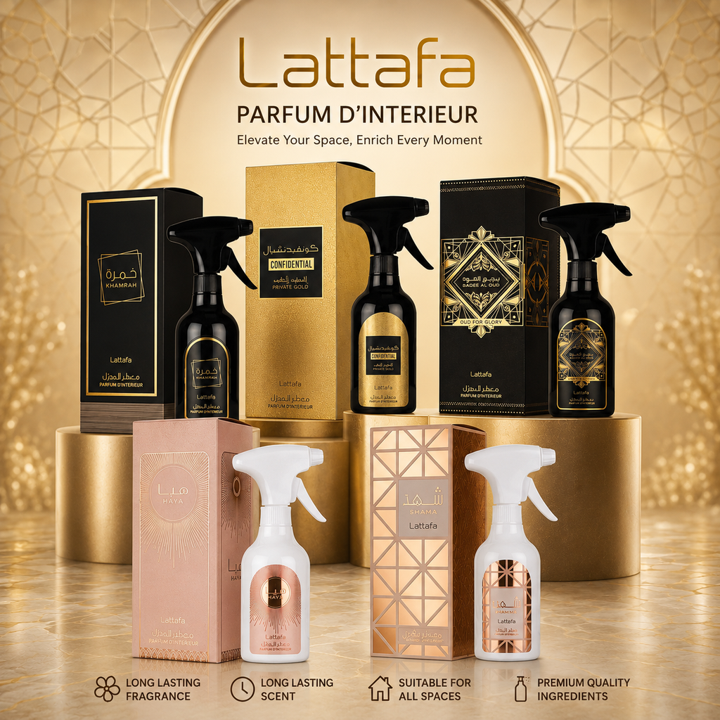 Lattafa Mai Frash Raumduft Spray 450 ml – Luxuriöse Raumdüfte | Verschiedene Duftvarianten